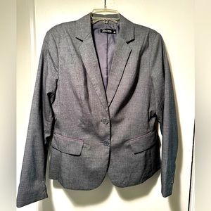 Grey NY&CO Blazer/Suit Jacket